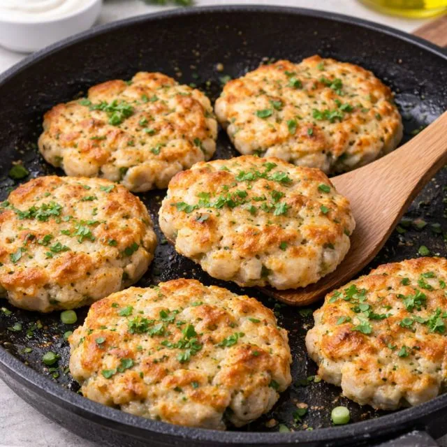 Рубленые котлеты из куриного филе на сковороде