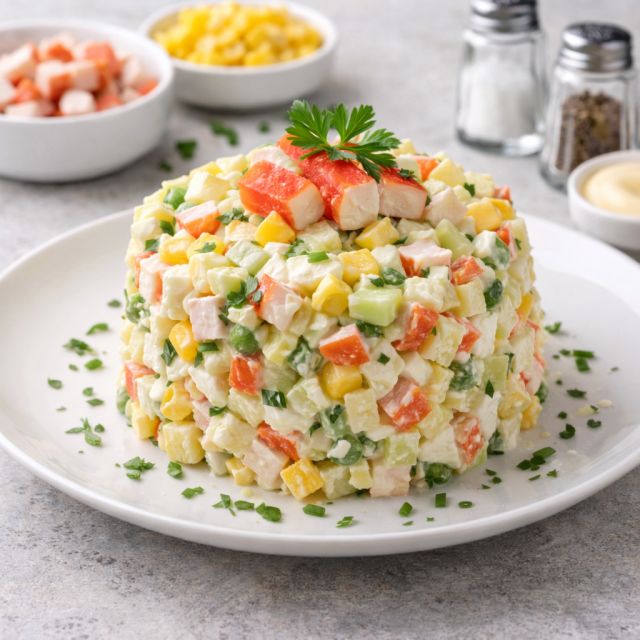 Крабовый салат
