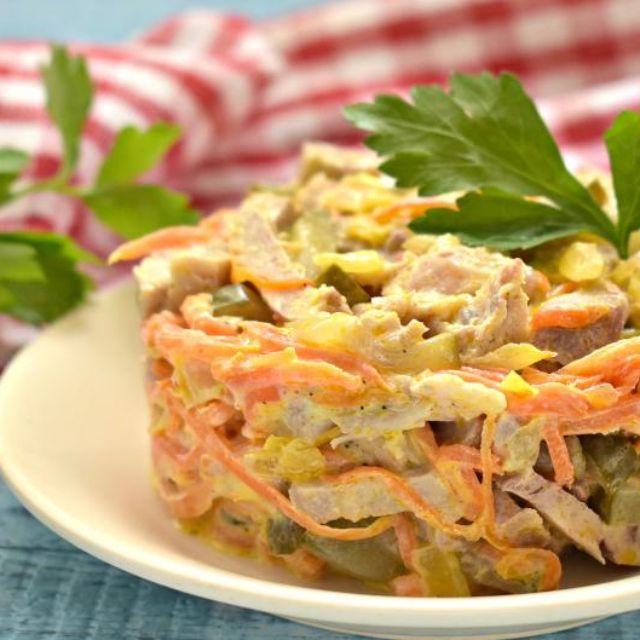 Салат Обжорка