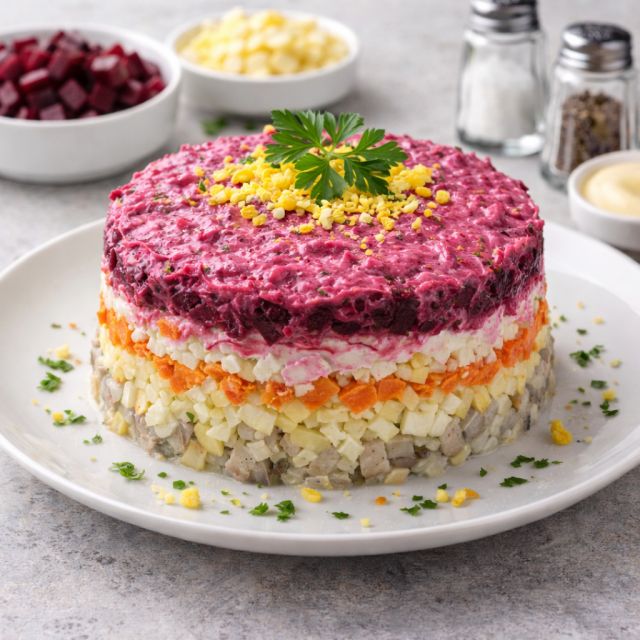 Селёдка под шубой