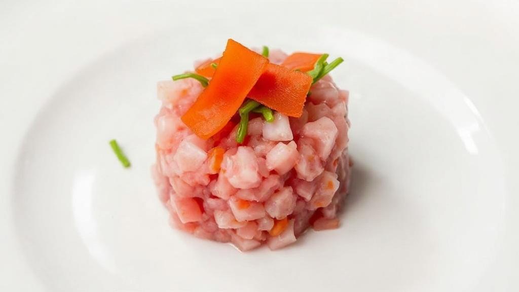Тартар: сырое искусство ресторанной кухни. Овощные и нестандартные версии Тартар: сырое искусство ресторанной кухни. Овощные и нестандартные версии